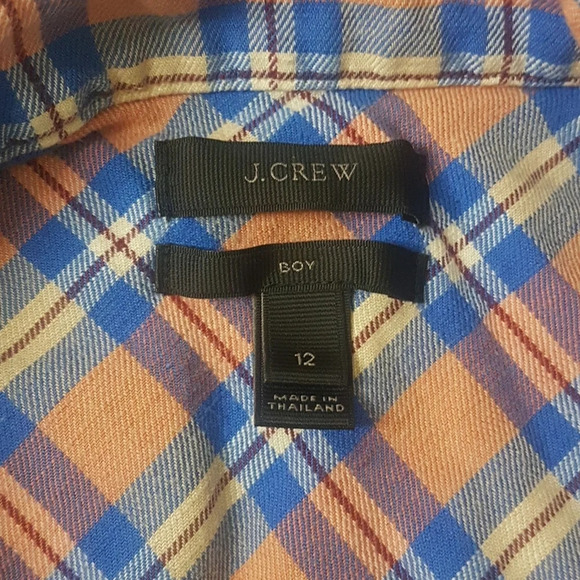 J Crew Boy  Shirt - Picture 5 of 6